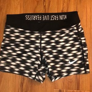 Nike Pro compression shorts